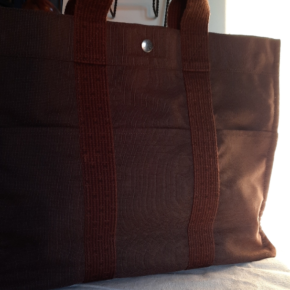 Hermes Dark Brown Satchel